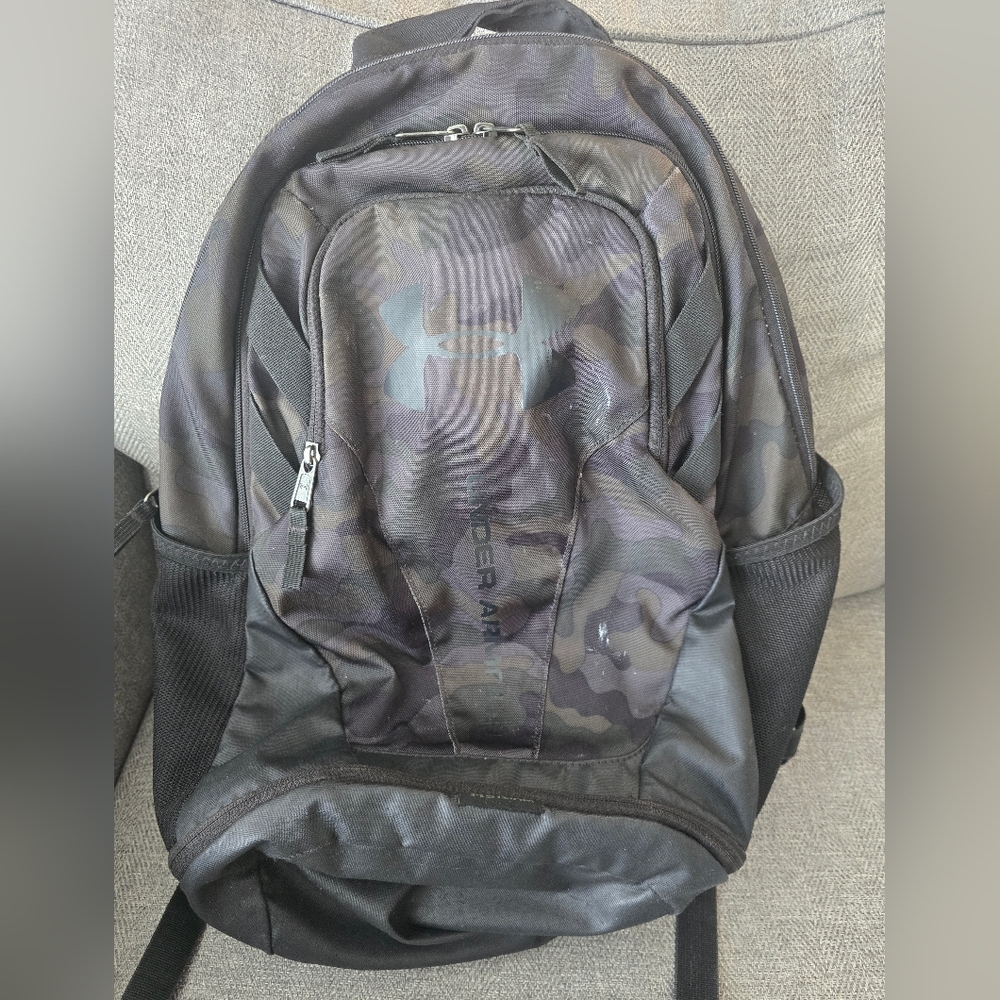 Under Armour Hustle 3.0 Camo Backpack - Camo